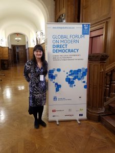 grayce-at-2016-global-forum-on-modern-direct-democracy