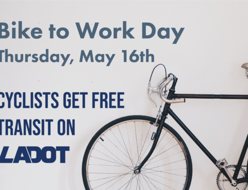Cyclists Get Free Transit on LADOT Thursday May 16th for Bike to Work Day